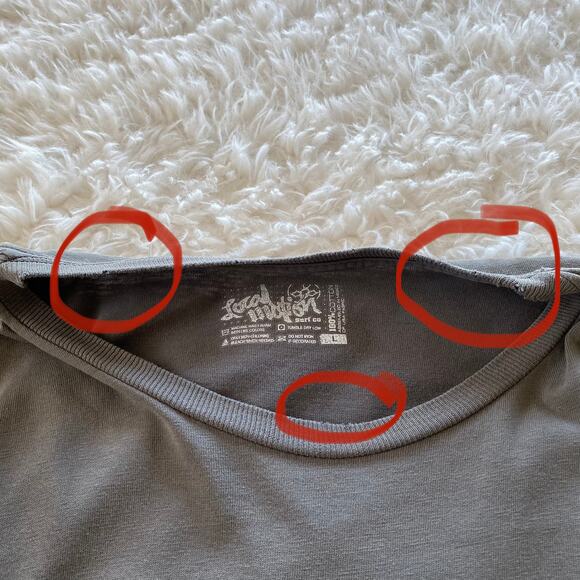 Men's Local Motion Short Sleeve T-Shirt Tagless 100% Cotton Size Large - Picture 9 of 9